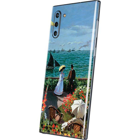 Claude Monet The Terrace at Sainte-Adresse Galaxy Note 10 Skin